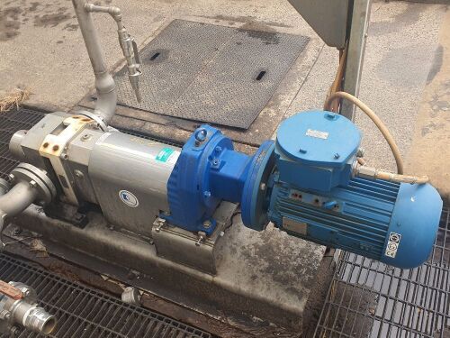 Wrightflow Pump Lobe .Blend Tank Ex F4206 (Slel/1099) Assetid 48715