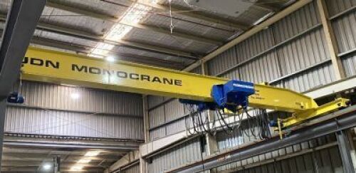JDN Monocrane Gantry Crane - Dismantled and ready for loading