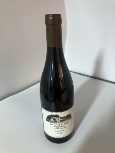 1 x 2012 Mount Mary Vineyard Pinot Noir, 750ml