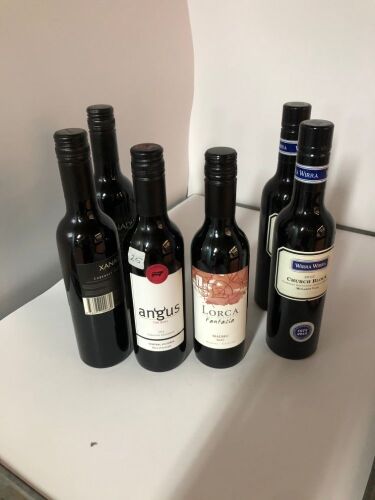 6 x Assorted 375ml Red Wines