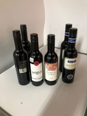 6 x Assorted 375ml Red Wines