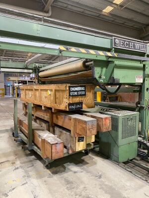 Approx $1,000,000 at cost of Finishing & Converting Spares to suit ECH Will Cut to Length & Sheeting Line