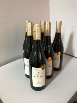 6 x 2017 Te Mania Pinot Noir, Nelson New Zealand