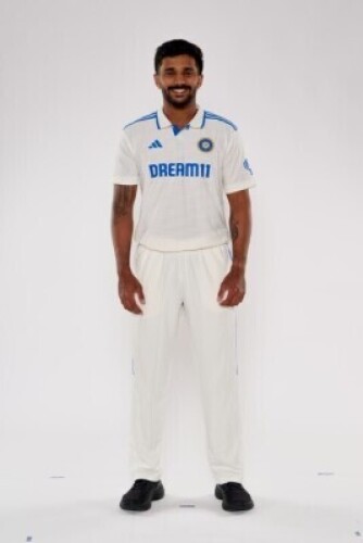 Nitish Kumar Reddy Indian Cricket Team shirt