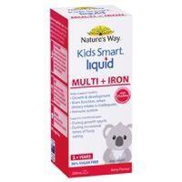 3 x Natures Way Kids Smart Liquid Multi + Iron 200ml