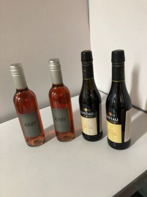 4 x 375ml Bottles comprising: 2 x Rose, 2 x Sherry