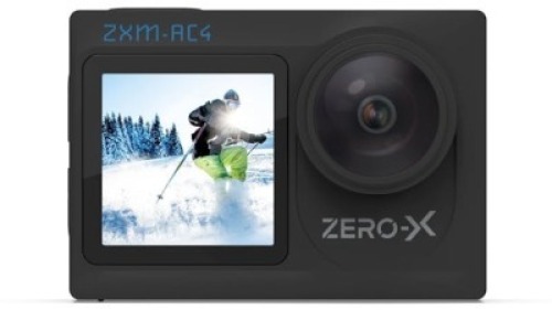 Zero-X AC4 4K UHD Action Camera with Dual Screen WiFi ZXM-AC4