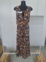 Cotton Dress, Style: HS23217, Size: L, Color: Navy @ Humidity