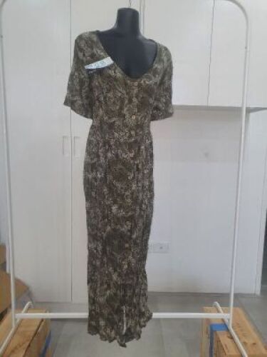 Viscose Dress, Style: LA4008, Size: L, Color: Piper @ Zen Garden