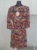 Viscose Dress, Style: C22230377, Size: S, Color: Navy Floral @ Boho - 2