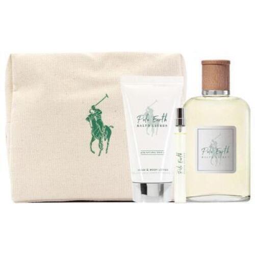 Ralph Lauren Earth Eau de Toilette 100ml 4 Piece Set