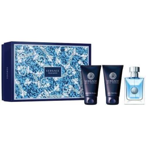 Versace Pour Homme Eau de Toilette 50ml 3 Piece Set