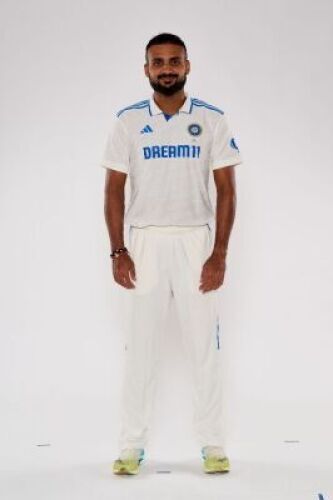 Akash Deep Indian Cricket Team signed Pink Baggy
