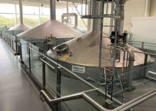 $9,500,000 Estimated New Cost - Circa 2015 Steinecker 500hl Brewhouse System