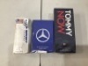 Bundle of 1 x Mercedes Benz Man Eau de Toilette 50ml Spray & 1 x Tommy Now for Men Eau De Toilette 100ml & 1 Ralph Lauren Polo Sport For Men Eau De Toilette 75ml