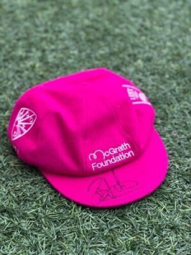 Beau Webster Australian Cricket Team signed Pink Baggy