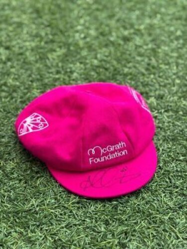 Alex Carey Australian Cricket Team signed Pink Baggy