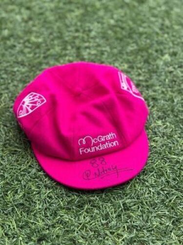 Nitish Kumar Reddy Indian Cricket Team signed Pink Baggy