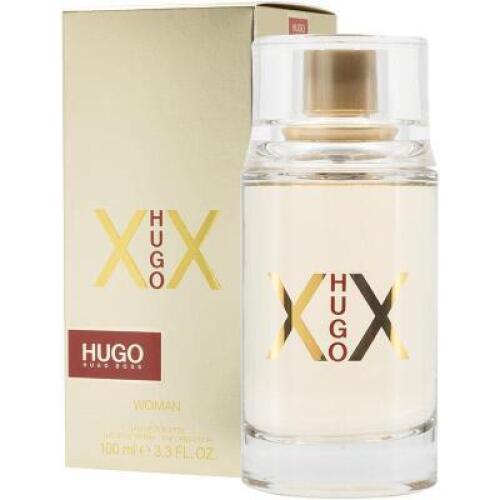 1 x Hugo Boss XX Woman Eau de Toilette 100ml & 1 x Paco Rabanne Black Xs For Her 30ML Eau De Parfum Spray