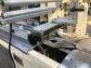 PFM MOTORISED FLOW WRAPPING MACHINE Model: PFM-30 with Approx 200mm Rubber Belt Infeed Conveyor, Take-Out Conveyor, Overhead Wrap Feed-Out Station, Control to 415V 3 Phase Electric Motor and Switch on Mobile Base - 7