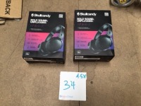 Bundle of 2 x Skullcandy Riff Wireless 2 On Ear Headphones