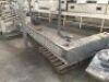 ASEECO MOTORISED MULTI BIN GOOSE NECK ELEVATING CONVEYOR Model: ALSO-9-CPCD with 260mm Bucket, Approx 3.5m Height, Approx 2.5m Upper Infeed Arm, Approx 1.5m Lower Infeed Arm, 415V 3 Phase Geared Drive Motor and Control