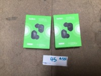 Bundle of 2 x Belkin Soundform Play True Wireless Earbuds