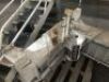 ASEECO MOTORISED MULTI BIN GOOSE NECK ELEVATING CONVEYOR Model: ALSO-9-CPCD with 260mm Bucket, Approx 3.5m Height, Approx 2.5m Upper Infeed Arm, Approx 1.5m Lower Infeed Arm, 415V 3 Phase Geared Drive Motor and Control - 3