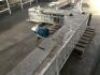 ASEECO MOTORISED MULTI BIN GOOSE NECK ELEVATING CONVEYOR Model: ALSO-9-CPCD with 260mm Bucket, Approx 3.5m Height, Approx 2.5m Upper Infeed Arm, Approx 1.5m Lower Infeed Arm, 415V 3 Phase Geared Drive Motor and Control - 4