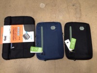 Bundle of 1 x Grid by Targus 15-16" Laptop Case & 2 x Eco 14" Laptop cases