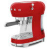 Smeg Red 50's Retro Style Espresso Coffee Machine ECF01RDAU