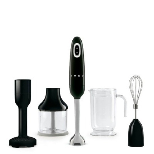Smeg 700W Hand Blender Black HBF22BLAU