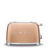 Smeg 50's Retro Style 2 Slice Toaster Rose Gold T SF01RGAU