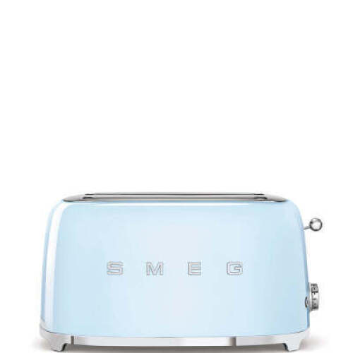 Smeg 50's Retro Style 4 Slice Toaster Pastel Blue TSF02PBAU