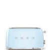 Smeg 50's Retro Style 4 Slice Toaster Pastel Blue TSF02PBAU