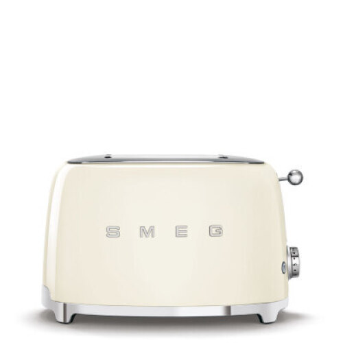 Smeg 50's Retro Style 2 Slice Toaster Cream TSF01CRUK