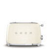 Smeg 50's Retro Style 2 Slice Toaster Cream TSF01CRUK