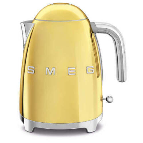 Smeg 50's Retro Style Aesthetic Electric Kettle Gold KLF03GOAU