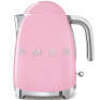 Smeg 50's Retro Style Aesthetic Electric Kettle Pastel Pink KLF03PKAU