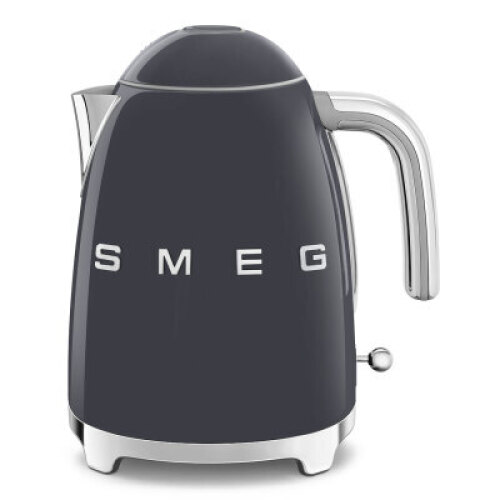 Smeg 50's Retro Style Aesthetic Electric Kettle Slate Grey KLF03GRAU