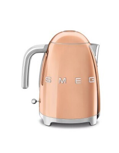 Smeg 50's Retro Style Electric Aesthetic Kettle Rose Gold KLF03RGAU