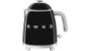 Smeg 50's Retro Style Mini Electric Kettle - Black KLF05BLAU