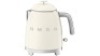 Smeg 50's Retro Style Mini Electric Kettle - Cream KLF05CRAU