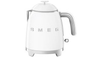 Smeg 50's Retro Style Mini Electric Kettle - White KLF05WHAU