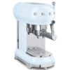 Smeg Pastel Blue 50's Retro Style Espresso Coffee Machine ECF01PBAU