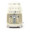 Smeg 50's Retro Style Aesthetic Drip Filter Coffee Machine - Cream DCF02CRAU
