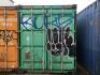 HEAVY DUTY STEEL FRAMED 40FT HIGH CUBE SHIPPING CONTAINER with Barn Style Access Doors