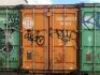 HEAVY DUTY STEEL FRAMED 40FT HIGH CUBE SHIPPING CONTAINER with Barn Style Access Doors
