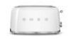 Smeg 50's Retro Style 4 Slice Toaster White TSF02WHAU