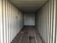 HEAVY DUTY STEEL FRAMED 40FT HIGH CUBE SHIPPING CONTAINER with Barn Style Access Doors - 2